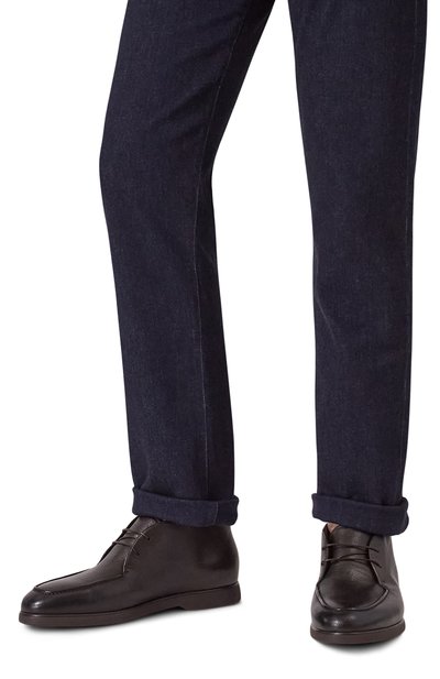 Кожаные ботинки ZILLI, арт. H0146AM1162VZTP04, фото 3