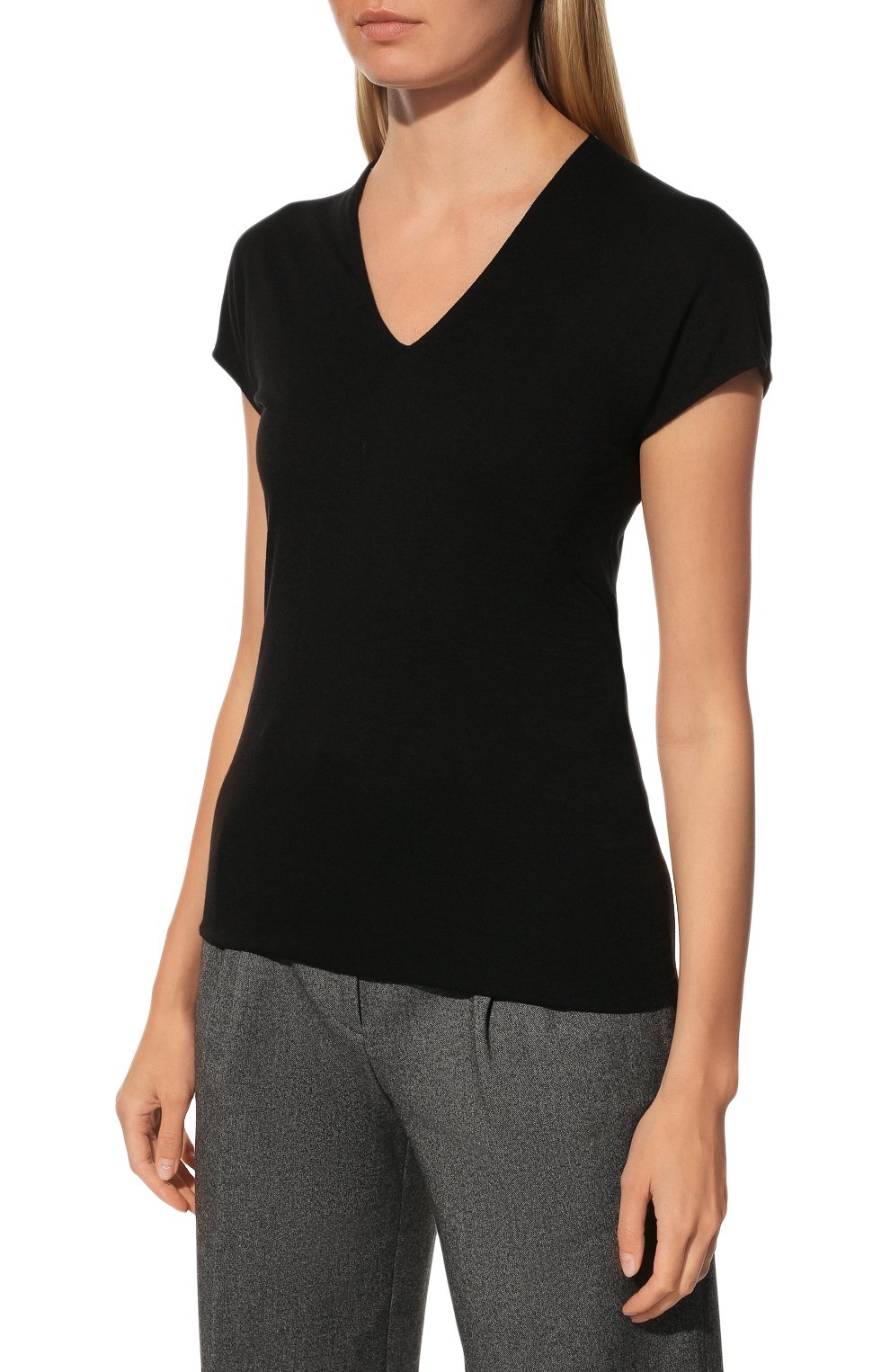 Футболка из вискозы и кашемира GIORGIO ARMANI, арт. 8NAM94/AJV7Z, фото 3