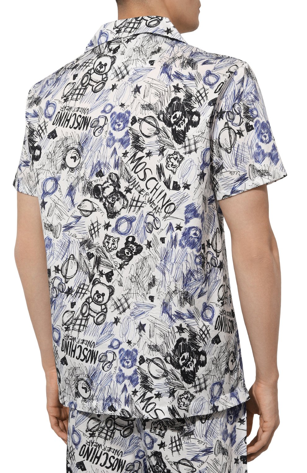 Хлопковая пижама MOSCHINO, арт. 231V6/A7803/4414, фото 4