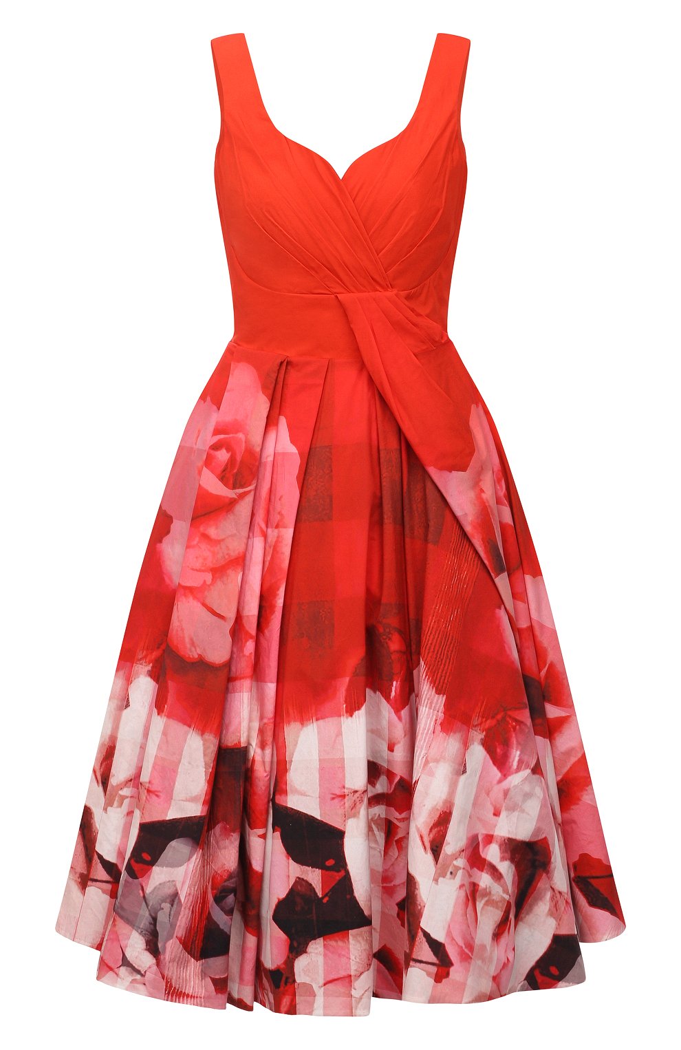 Хлопковое платье ALEXANDER MCQUEEN, арт. 651668/QCACD, фото 1