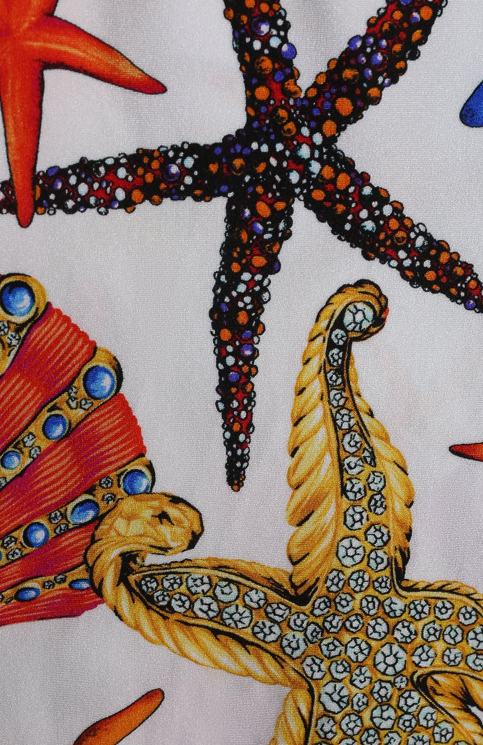 Леггинсы VERSACE разноцветного цвета по цене 15850 руб., арт. 1000364/1A00408/8A-14A, фото 3 Леггинсы VERSACE, арт. 1000364/1A00408/8A-14A, фото 3