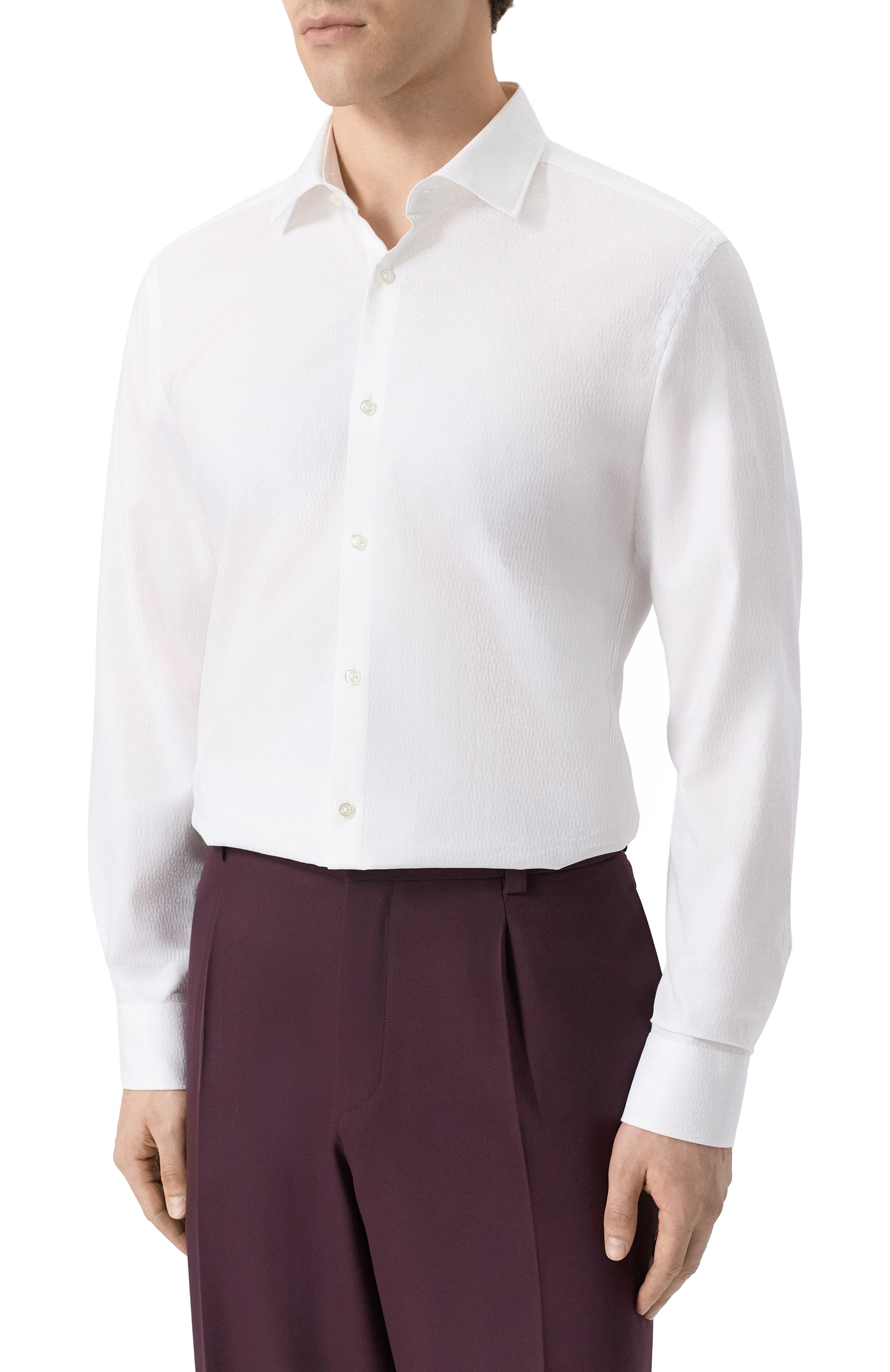 Хлопковая сорочка HUGO, арт. 50555295, фото 3