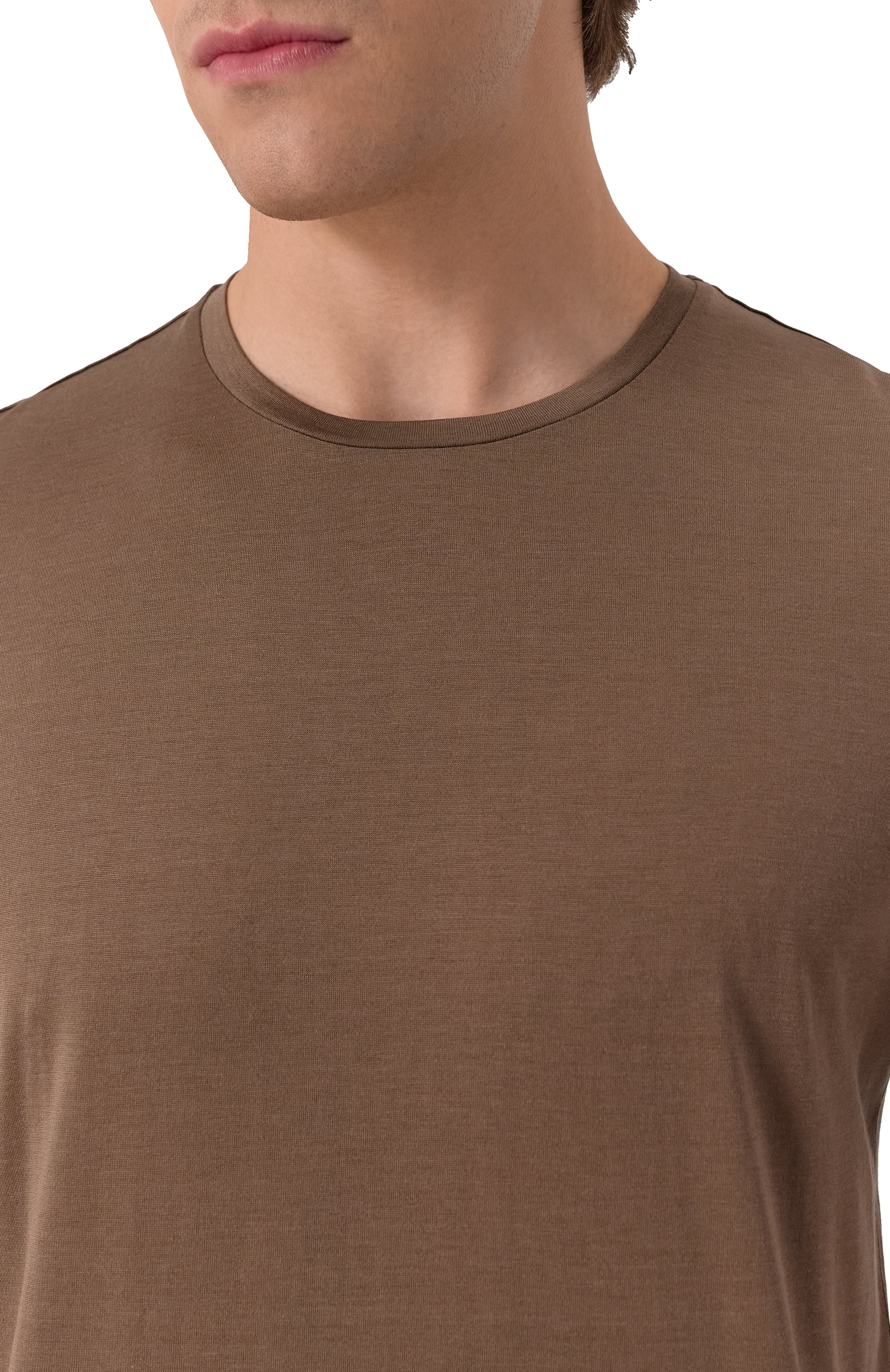 Футболка из шелка и хлопка 12 STOREEZ, арт. 132172, фото 5