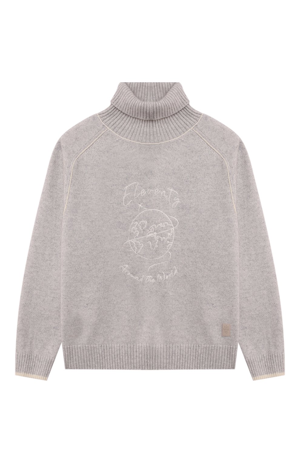 Шерстяной свитер ELEVENTY серого цвета по цене 20750 руб., арт. EV9P20/Z2697/12-16, фото 1 Шерстяной свитер ELEVENTY, арт. EV9P20/Z2697/12-16, фото 1