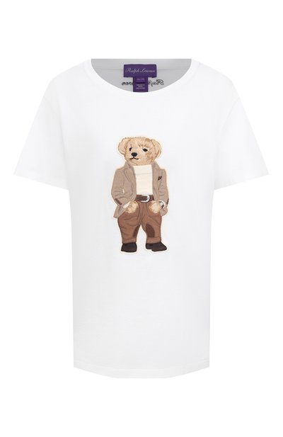 Хлопковая футболка RALPH LAUREN, арт. 293829127, фото 1