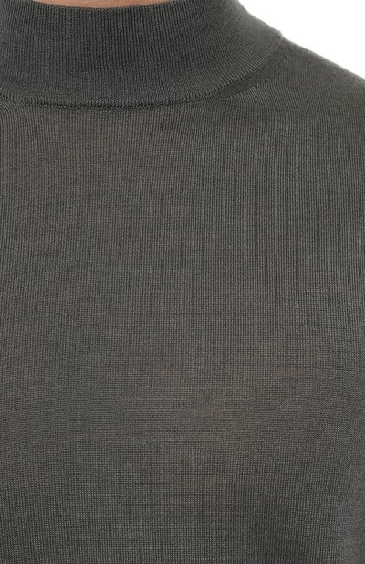 Водолазка из кашемира и шелка FEDELI, арт. 7UI07090, фото 5