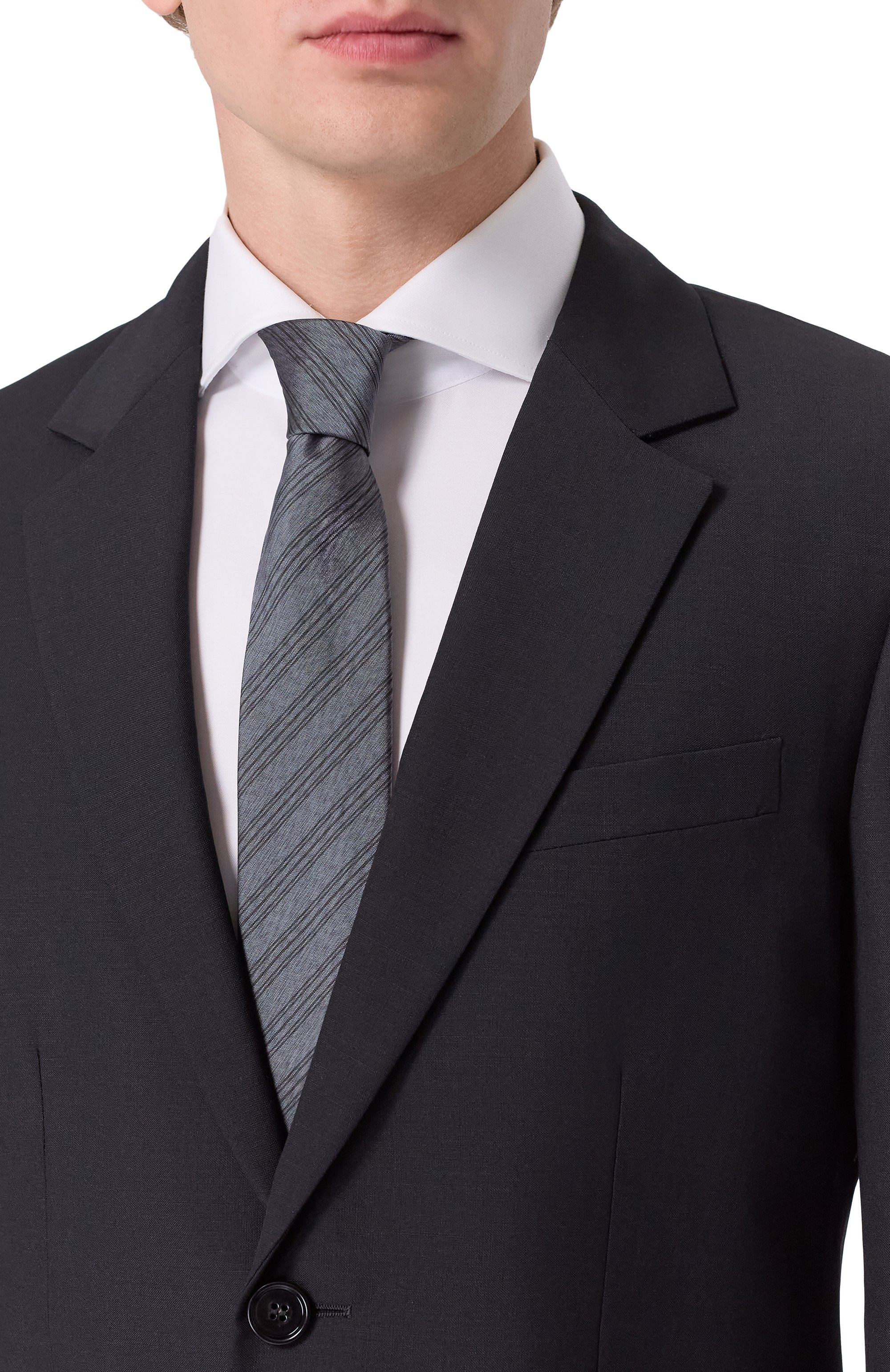 Шелковый галстук HUGO, арт. 50551720, фото 2