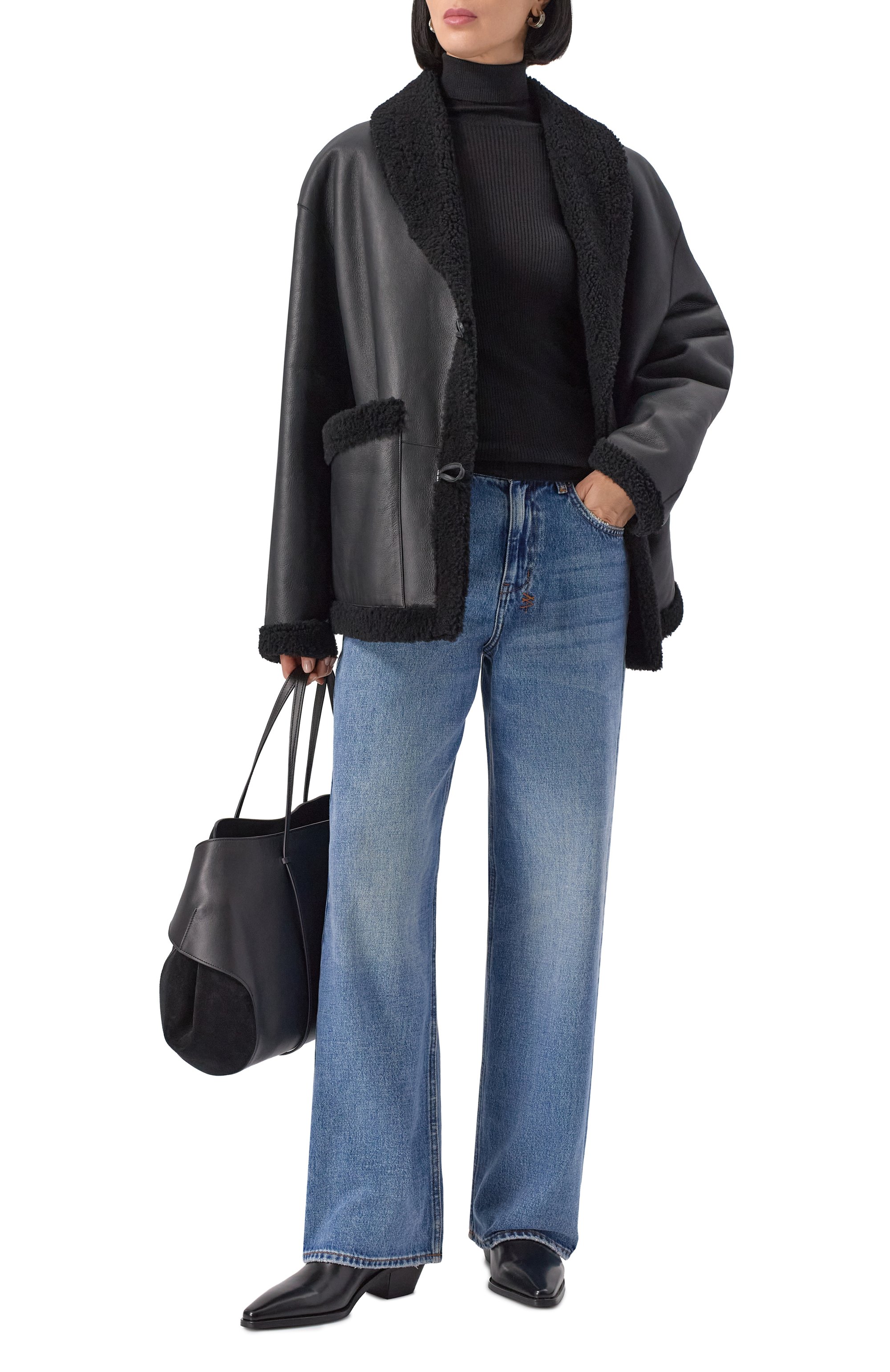 Двусторонняя дубленка MOLLY MOSS, арт. 0106, фото 2