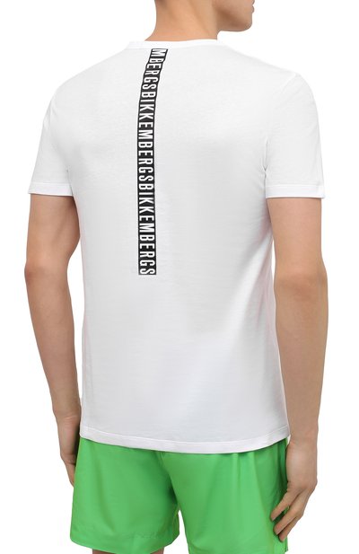 Хлопковая футболка DIRK BIKKEMBERGS, арт. VBKB04877, фото 4