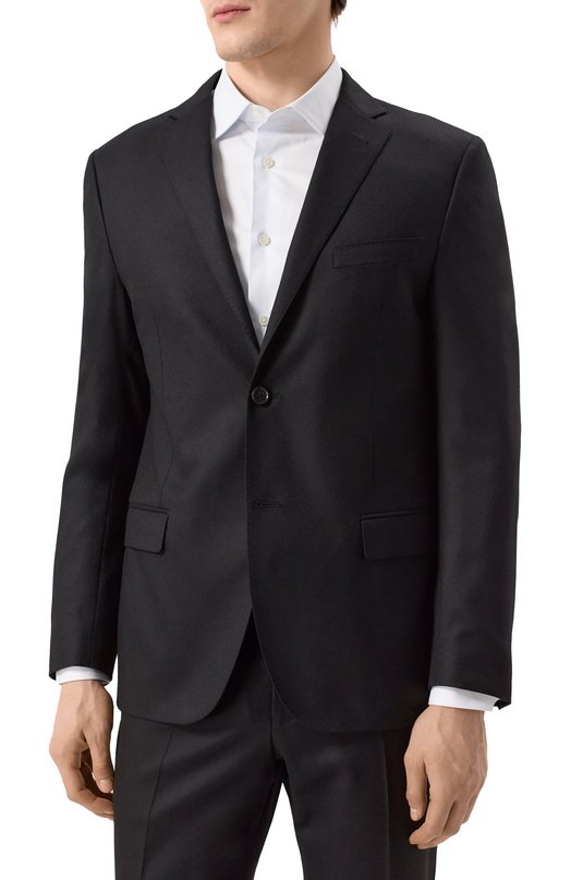 Шерстяной костюм Corneliani 946005-9418111_SET Чёрный  946005-9418111_SET Фото 3