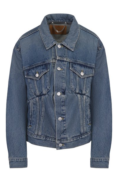 Джинсовая куртка свободного кроя с потертостями BALENCIAGA, арт. 446443/TSB06, фото 1