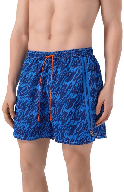 Плавки-шорты DIESEL синего цвета по цене 10550 руб., арт. A20526/0EGDN, фото 2 Плавки-шорты DIESEL, арт. A20526/0EGDN, фото 2