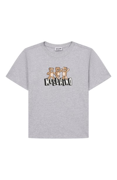 Хлопковая футболка MOSCHINO, арт. HUM05P/LAA23_001