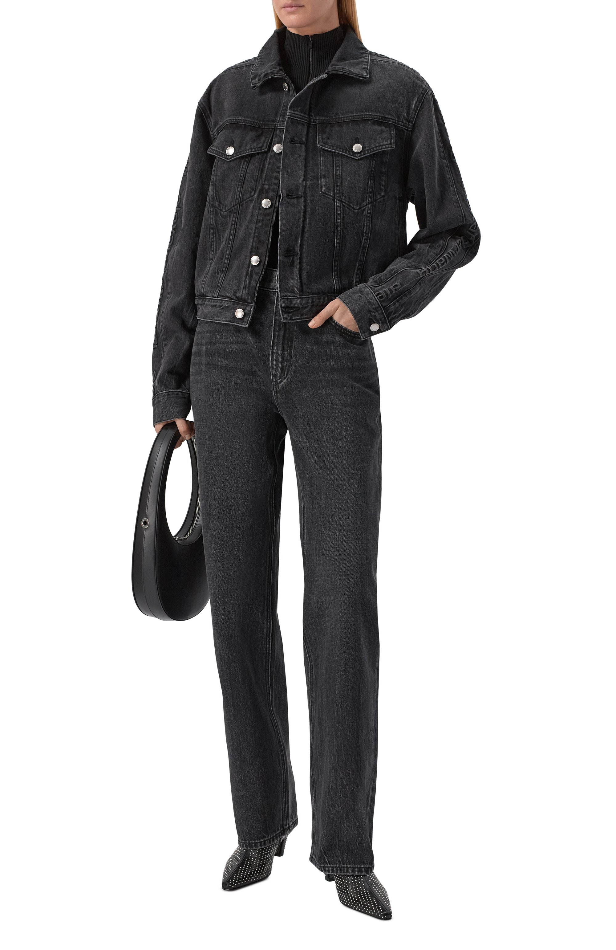 Джинсовая куртка ALEXANDER WANG, арт. 4DC1262961, фото 2