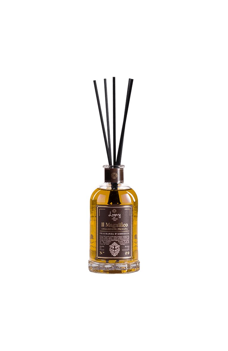 Диффузор с палочками collezione privata il magnifico / "великолепный" (100ml) LOGEVY FIRENZE 1965, арт. 8050519373623, фото 1