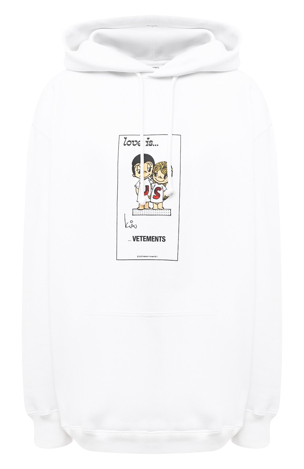 Хлопков ое худи VETEMENTS, арт. UAH21TR687 1600/W, фото 1