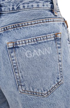 Джинсовые шорты GANNI, арт. F5789, фото 5