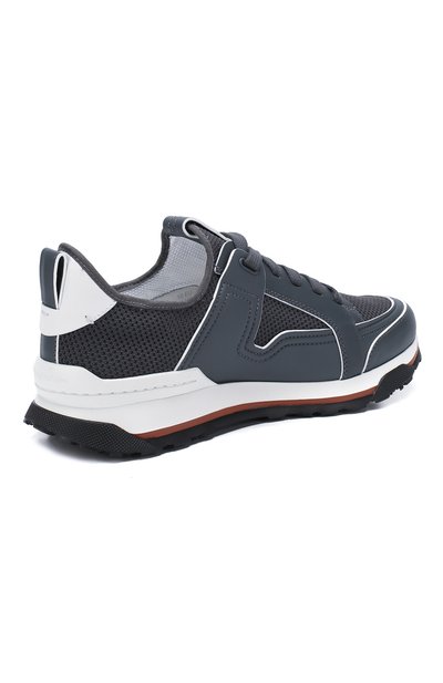 Комбинированные кроссовки siracusa ZEGNA, арт. A4402X-LHNAF, фото 4