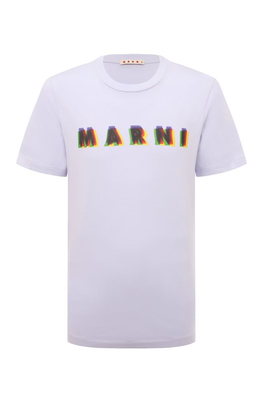 фото Хлопковая футболка marni