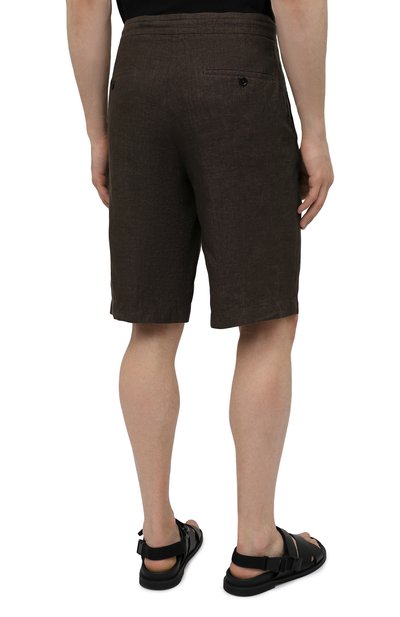 Льняные шорты ZEGNA, арт. UUI32/TB11, фото 4