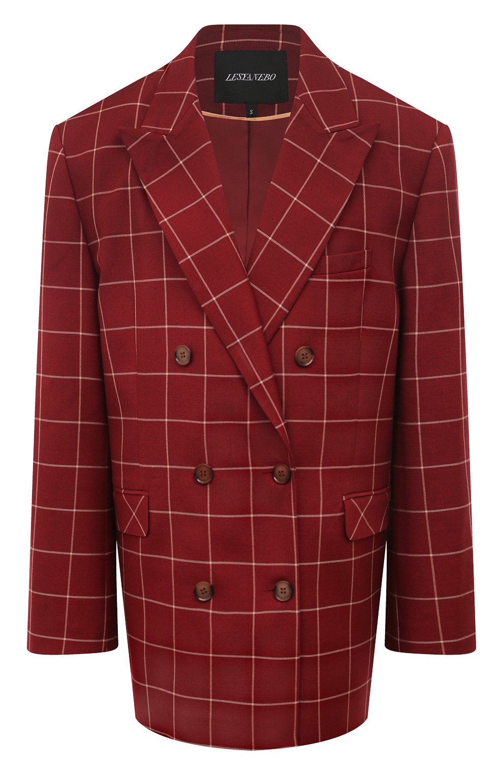 Жакет из шелка и шерсти LESYANEBO, арт. SS24/H-739/CR, фото 1