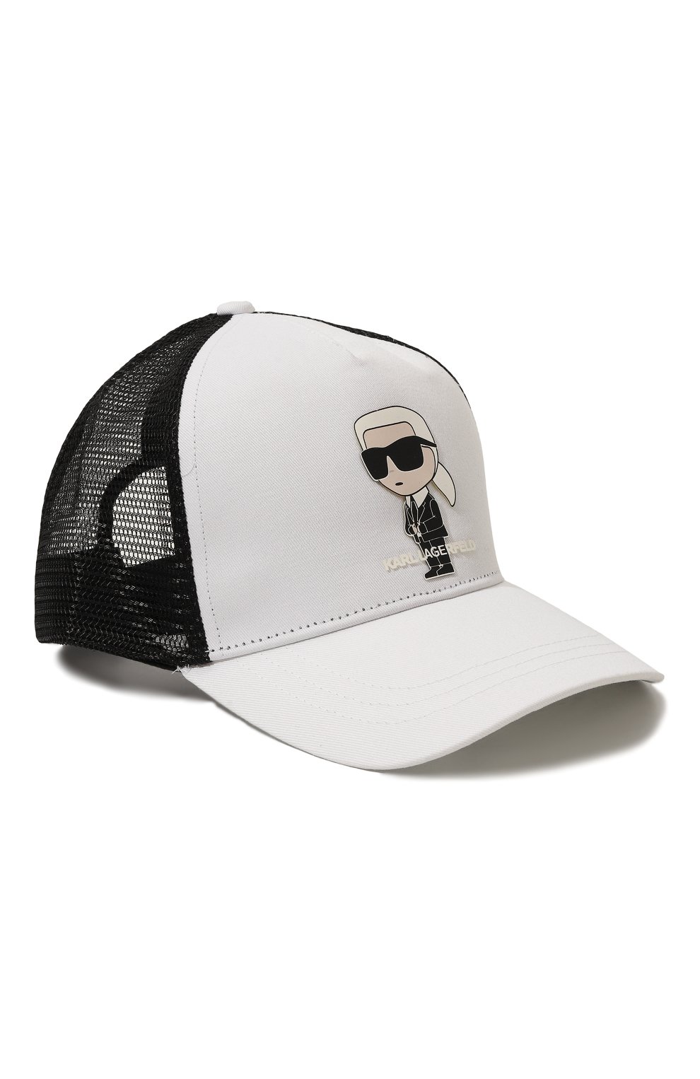 Хлопковая бейсболка KARL LAGERFELD KIDS, арт. Z30175, фото 1