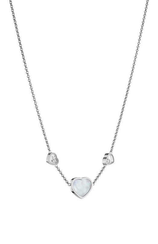 Колье Happy Hearts Chopard 81A082-1301 Бесцветный  81A082-1301 Фото 3
