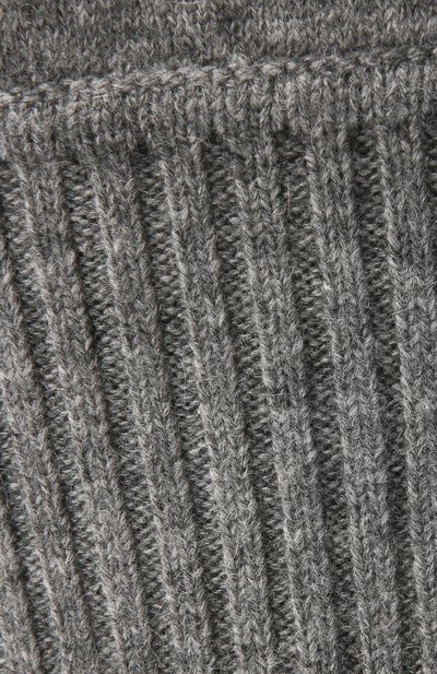 Кашемировая шапка-балаклава TEGIN серого цвета по цене 18200 руб., арт. 5230, фото 4 Кашемировая шапка-балаклава TEGIN, арт. 5230, фото 4