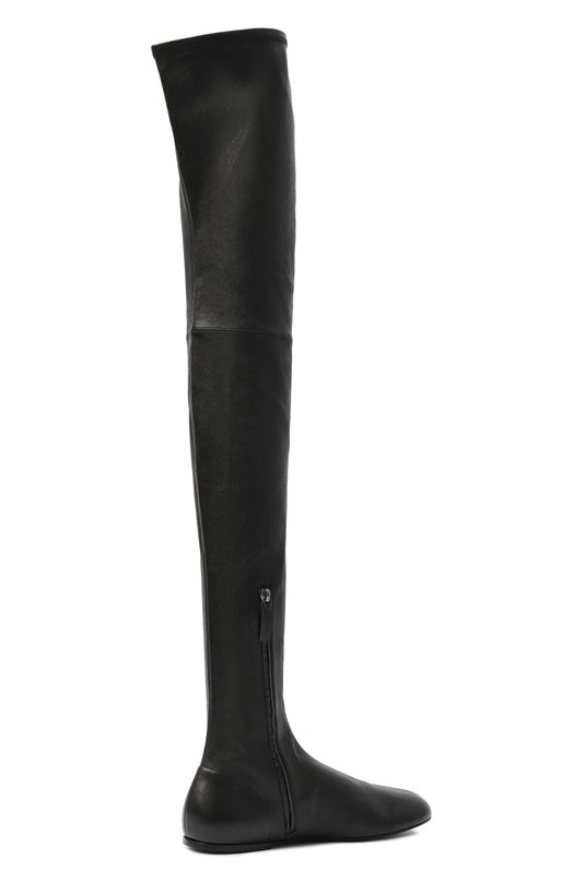 Кожаные ботфорты Co 0634STLP-BLA Чёрный  0634STLP-BLA Фото 5