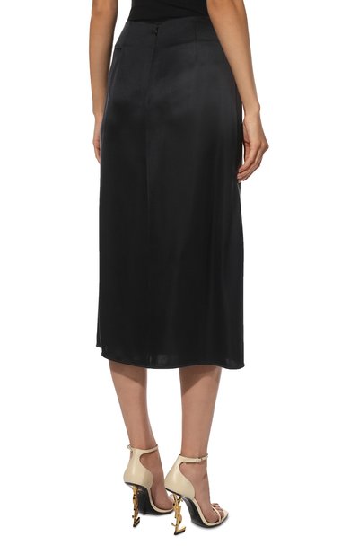 Юбка из вискозы и шелка JIL SANDER, арт. JSPU350706-WU391100, фото 4