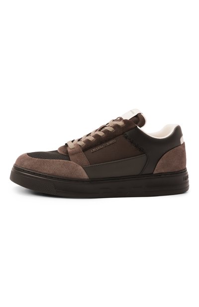 Комбинированные кеды EMPORIO ARMANI, арт. EM004836/AF23155, фото 3