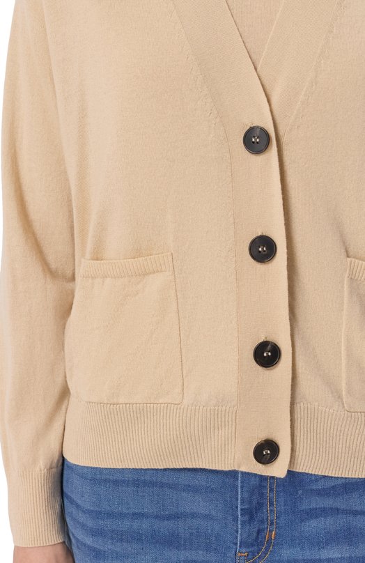 Комплект из кардигана и пуловера Weekend Max Mara DECAN0 Бежевый  DECAN0 Фото 5