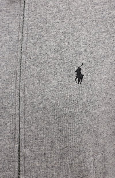 Хлопковый кардиган POLO RALPH LAUREN серого цвета по цене 24100 руб., арт. 211818565, фото 5 Хлопковый кардиган POLO RALPH LAUREN, арт. 211818565, фото 5