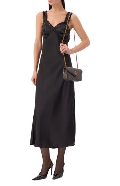 Сумка loulou SAINT LAURENT коричневого цвета по цене 254000 руб., арт. 821749/AAEAX, фото 3 Сумка loulou SAINT LAURENT, арт. 821749/AAEAX, фото 3