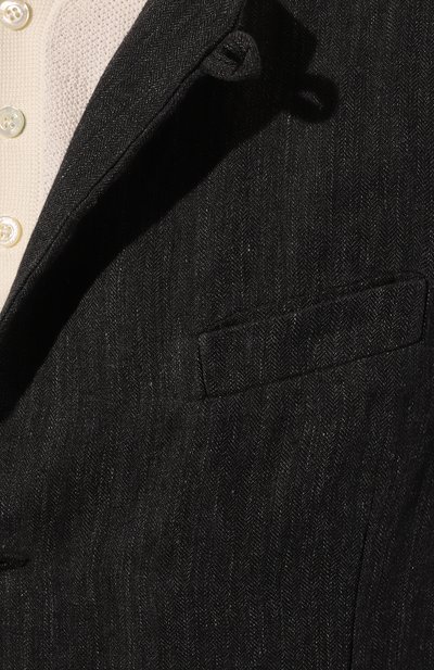 Льняной пиджак HANNES ROETHER, арт. SCHU32MANN.6043, фото 5