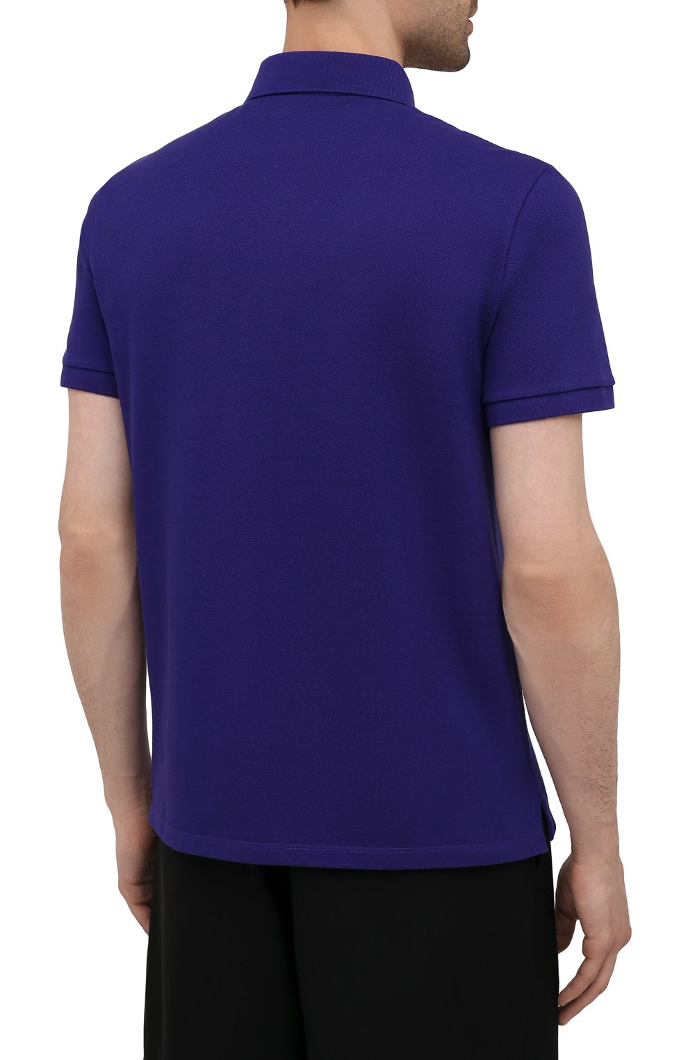 Хлопковое поло VALENTINO, арт. WV3MH00V3MN, фото 4