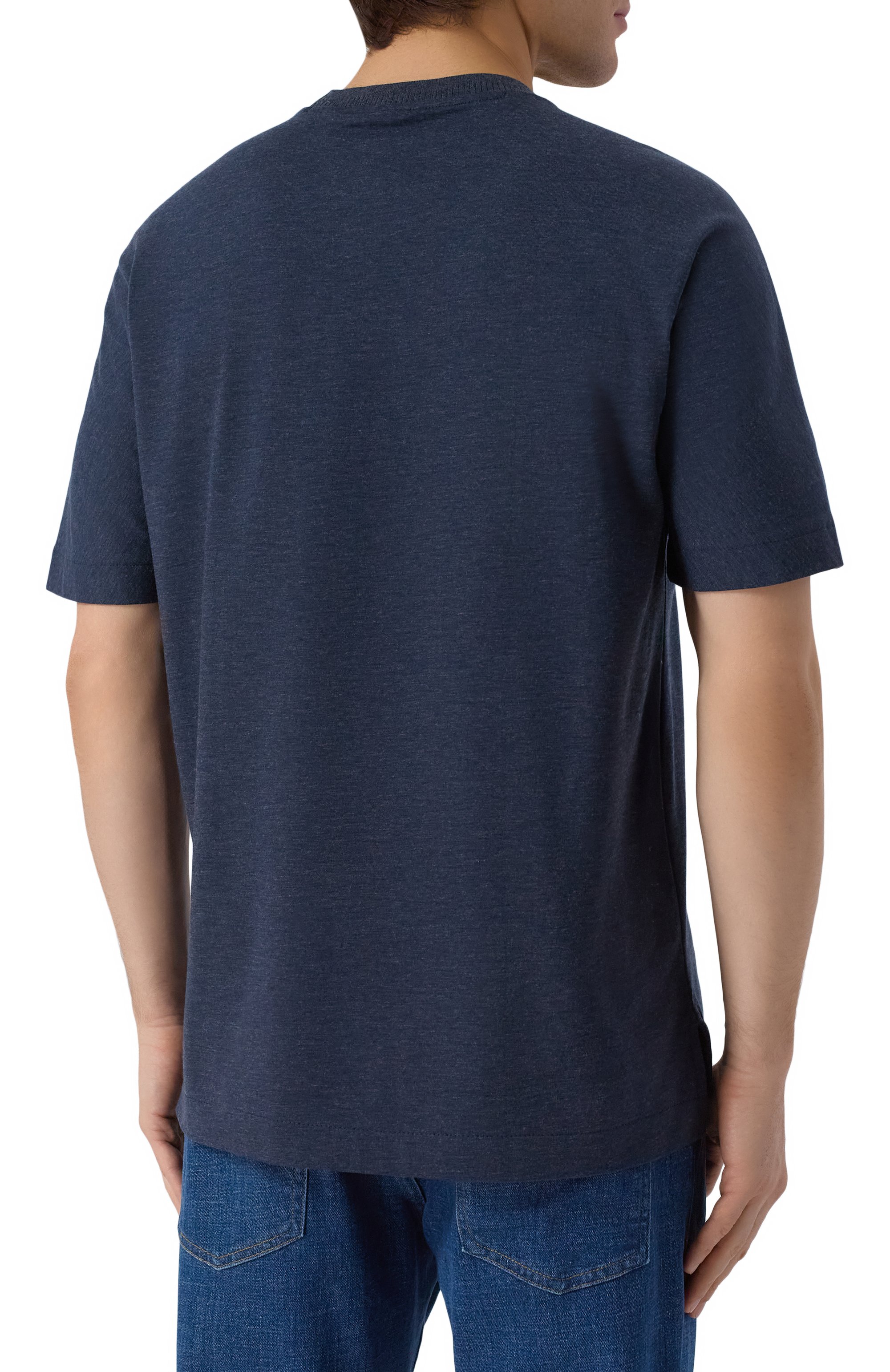 Футболка из лиоцелла и хлопка BOSS, арт. 50548962, фото 4