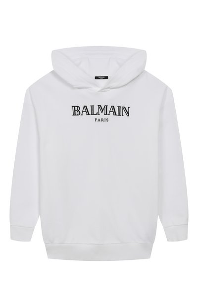 Хлопковое худи BALMAIN, арт. BW4P40