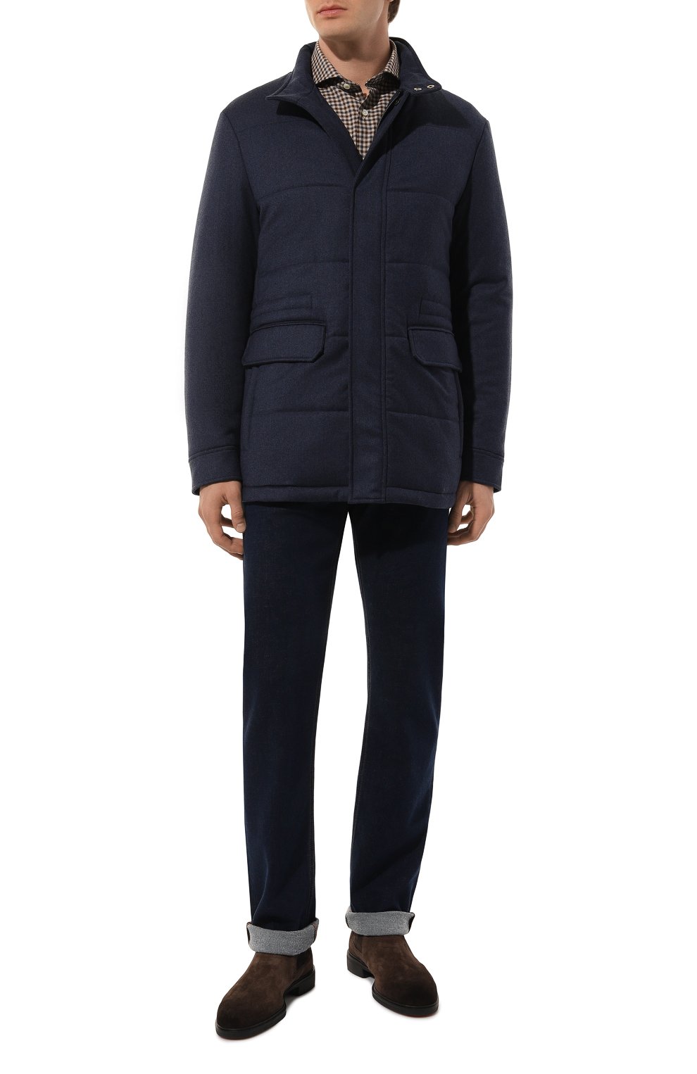 Хлопковая рубашка GIAMPAOLO, арт. 908/41279, фото 2