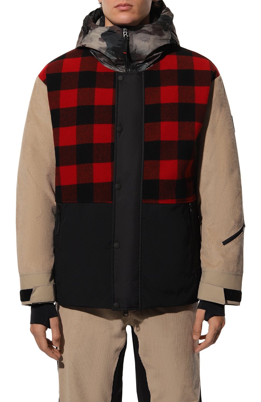 Комбинированная куртка с вельветовыми рукавами BOGNER FIRE+ICE, арт. 34177662, фото 3