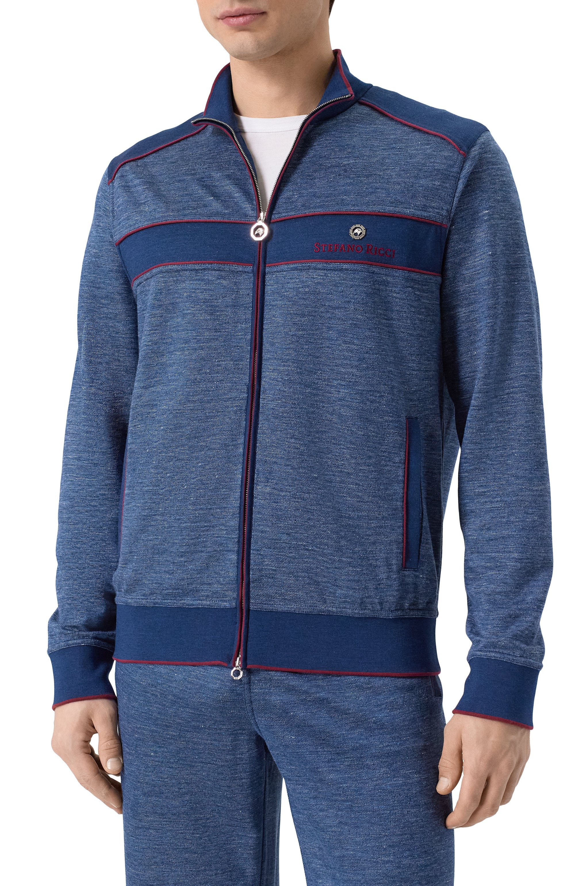 Толстовка из шелка и льна STEFANO RICCI, арт. K919052R31/T26103, фото 3