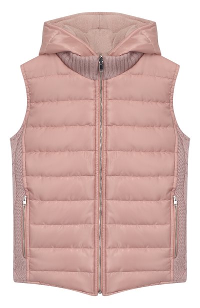 Двусторонний жилет с капюшоном GIORGETTI CASHMERE, арт. MB1370/8A-14A, фото 1