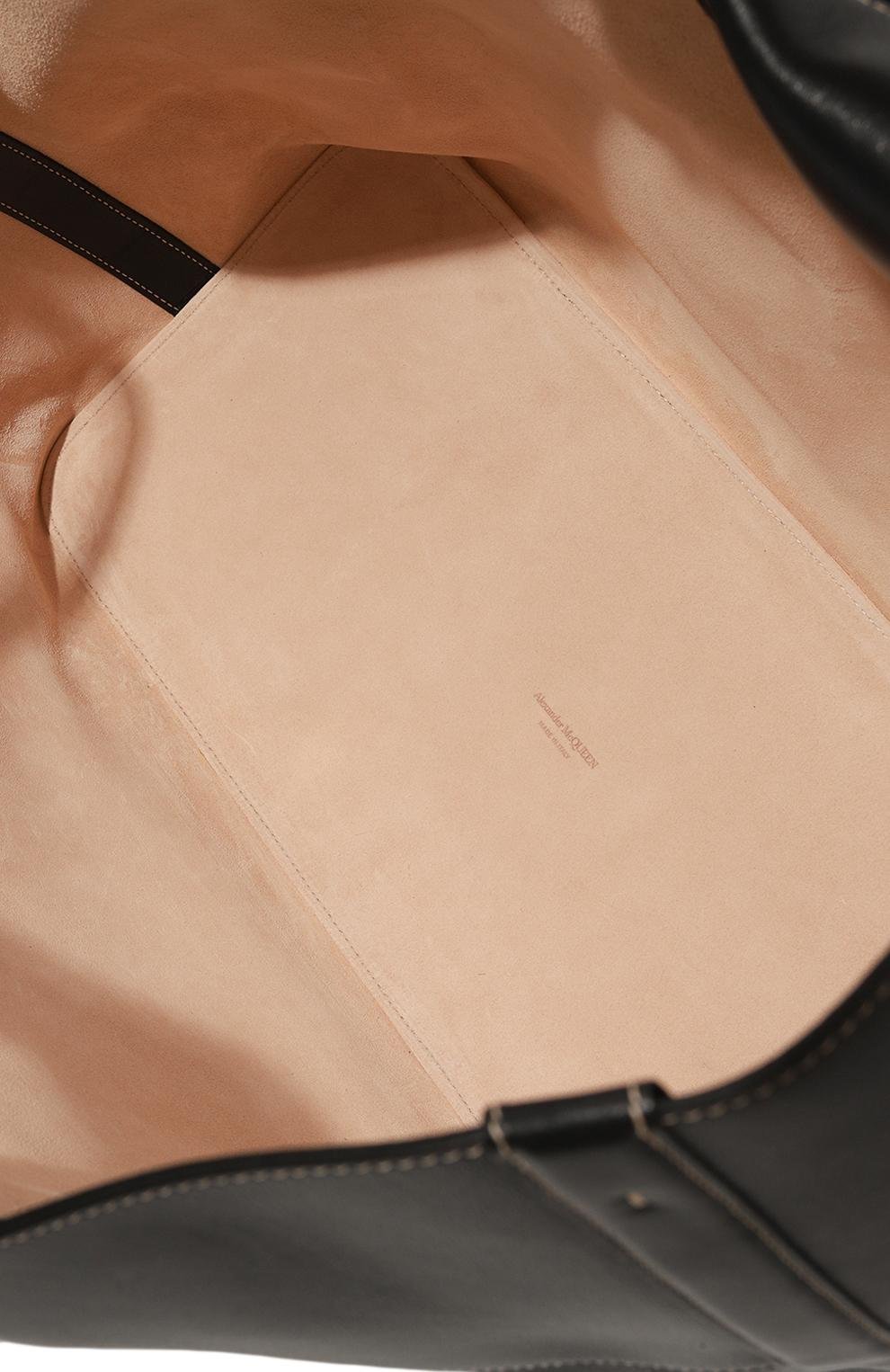 Сумка-тоут the bow ALEXANDER MCQUEEN, арт. 47093441BLCA, фото 5