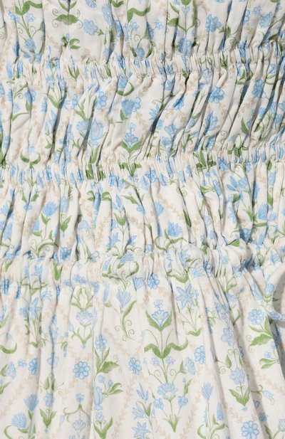 Хлопковое платье PALM NOOSA голубого цвета по цене 38650 руб., арт. KUB DRESS, фото 5 Хлопковое платье PALM NOOSA, арт. KUB DRESS, фото 5