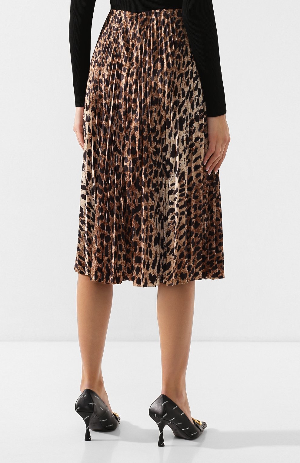 Юбка BALENCIAGA леопардового цвета по цене 115000 руб., арт. 601196/TGL35, фото 4 Юбка BALENCIAGA, арт. 601196/TGL35, фото 4