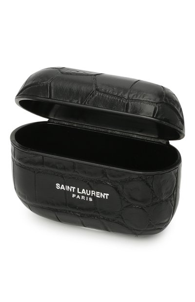 Чехол для airpods pro SAINT LAURENT черного цвета по цене 37400 руб., арт. 644845/DZE0E, фото 3 Чехол для airpods pro SAINT LAURENT, арт. 644845/DZE0E, фото 3