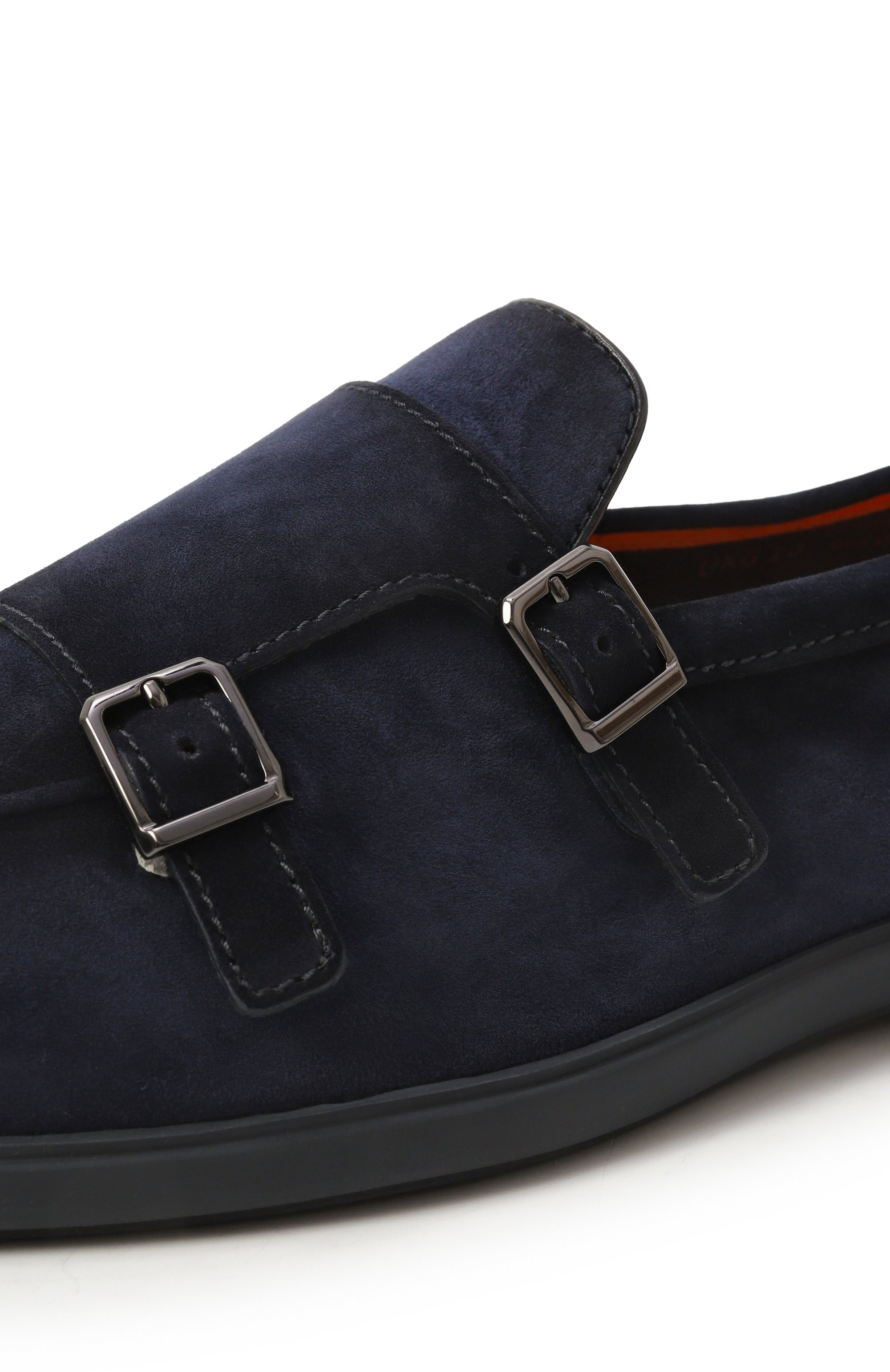 Замшевые лоферы malibu SANTONI, арт. MGAG1900600TSEAA, фото 7