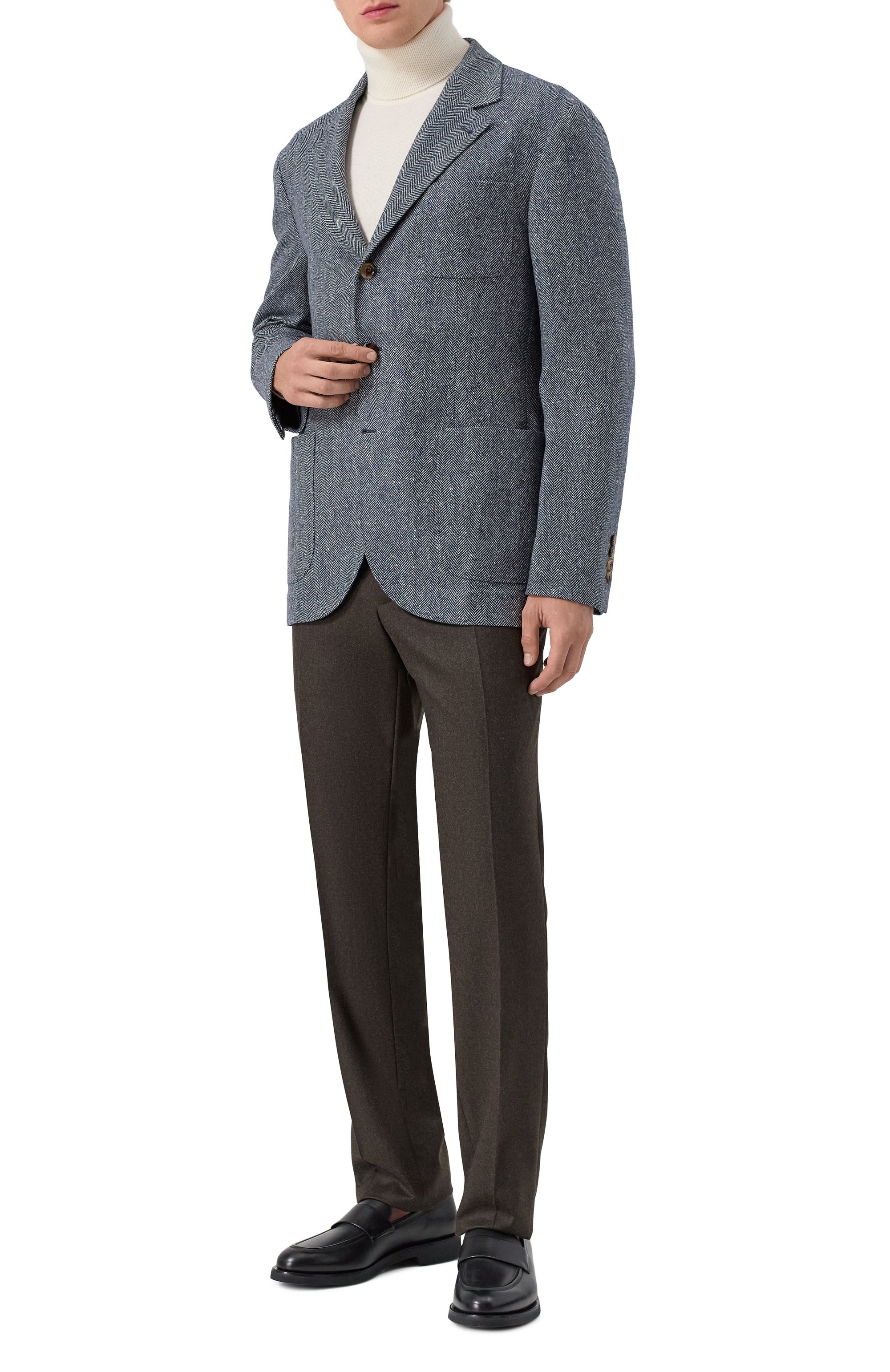 Пиджак из шерсти и кашемира BRUNELLO CUCINELLI, арт. MV4177BND, фото 2