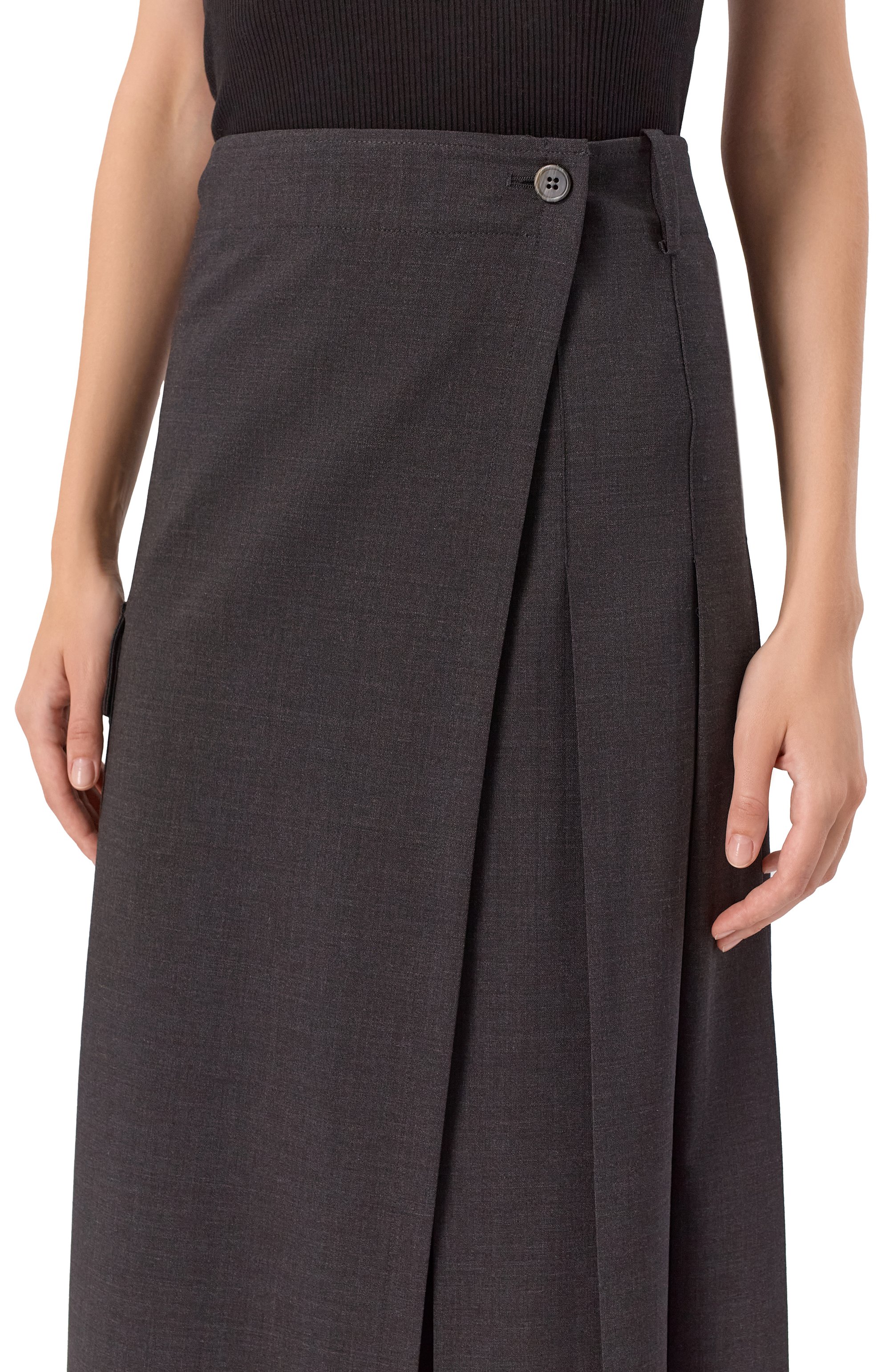 Шерстяная юбка P.A.R.O.S.H., арт. LUW00L-D621165, фото 5