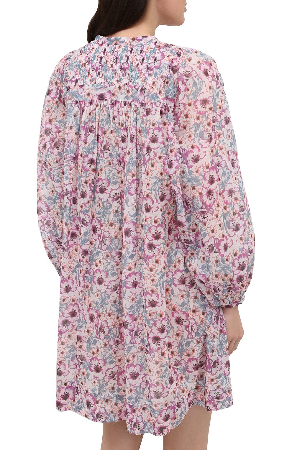 Хлопковое платье ISABEL MARANT ETOILE светло-розового цвета по цене 37200 руб., арт. R01591-21P009E/VIRGINIE, фото 4 Хлопковое платье ISABEL MARANT ETOILE, арт. R01591-21P009E/VIRGINIE, фото 4